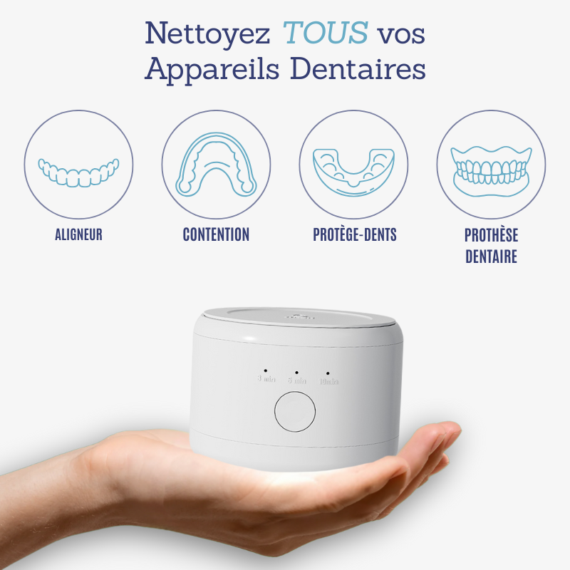 NETTOYEUR À ULTRASONS POUR APPAREILS DENTAIRES