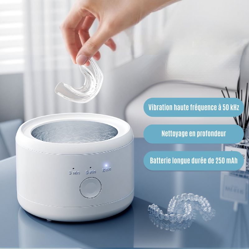 NETTOYEUR À ULTRASONS POUR APPAREILS DENTAIRES